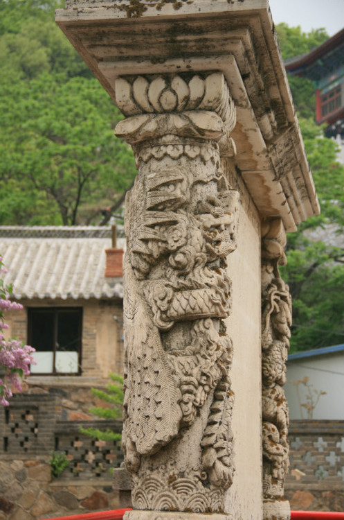 民國(guó)石雕精品：大連清泉寺漢白玉詩屏（民國(guó)） - 安東老王 - 福成中華